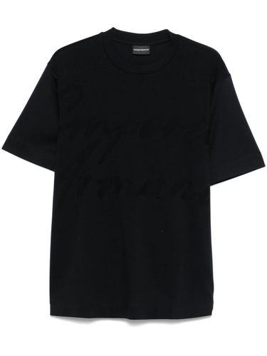 Emporio Armani Logo Cotton T-Shirt - Emporio Armani - Modalova