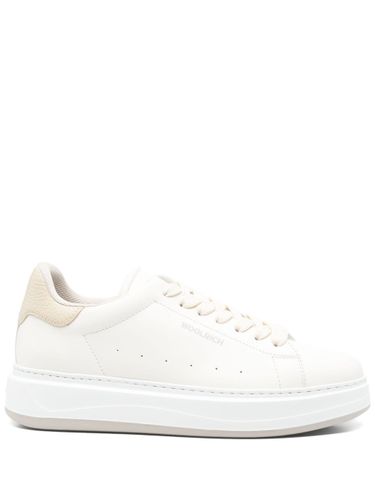 Woolrich Leather Sneakers - Woolrich - Modalova