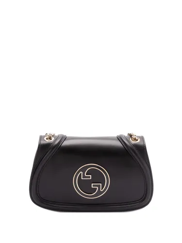 Blondie Medium Leather Shoulder Bag - Gucci - Modalova