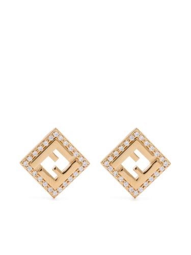 Fendi Ff Earrings - Fendi - Modalova