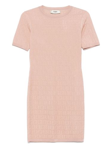 Fendi Ff Cotton Mini Dress - Fendi - Modalova