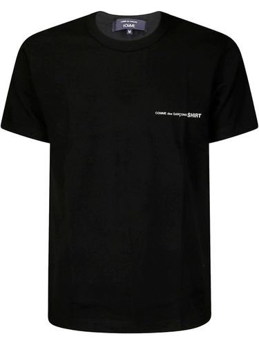 Cotton T-Shirt With Print - COMME DES GARÇONS SHIRT - Modalova