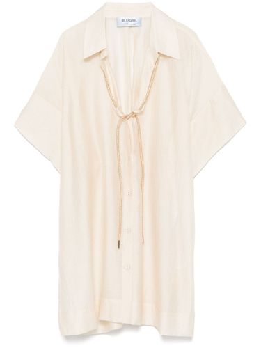 Blugirl Over Tencel Shirt - Blugirl - Modalova