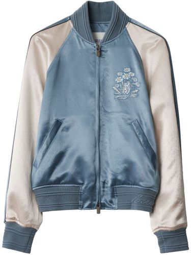 Burberry Bomber Jacket With Logo - Burberry - Modalova