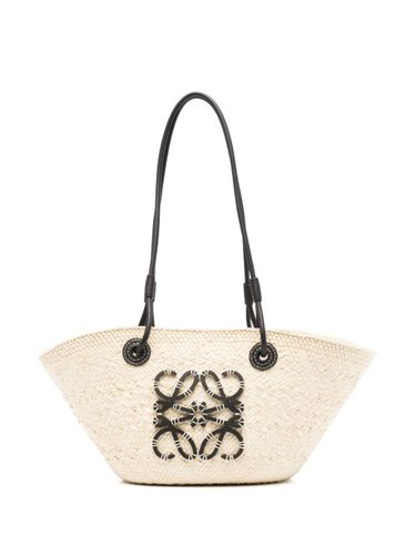 Anagram Basket Small Rafia Tote - LOEWE PAULA'S IBIZA - Modalova