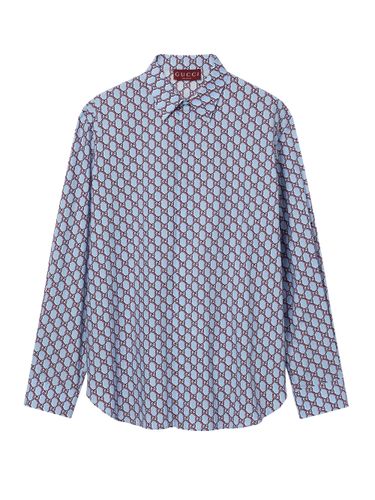 Gucci Regular Gg Shirt - Gucci - Modalova