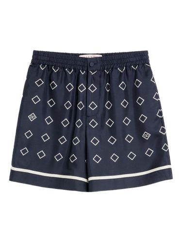 Valentino Silk Bermuda Shorts - Valentino - Modalova