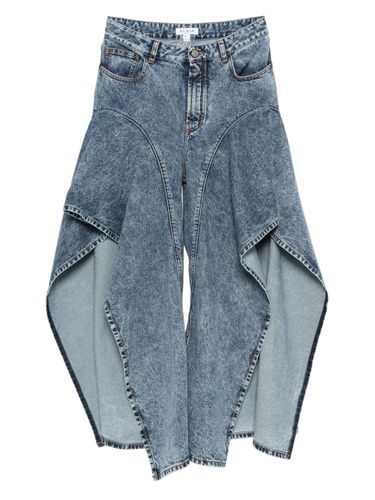 Alaïa Ruffle Denim Jeans - Alaïa - Modalova