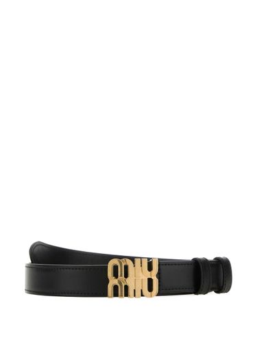 Miu Miu Leather Belt - Miu Miu - Modalova