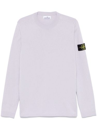 Sweatshirt With Compass Application - Stone Island - Modalova