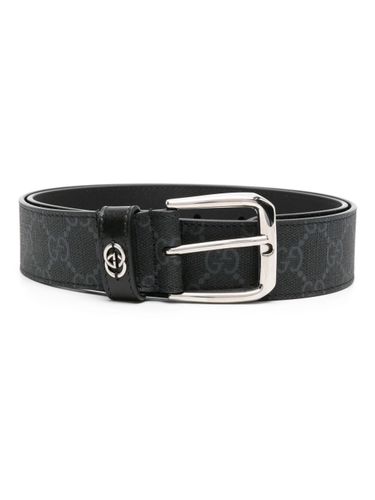 Gucci Gg Interlocking Detail Belt - Gucci - Modalova