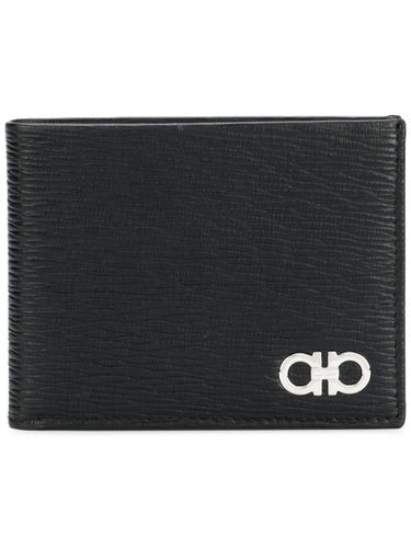 Gancini Leather Trifold Wallet - Ferragamo - Modalova
