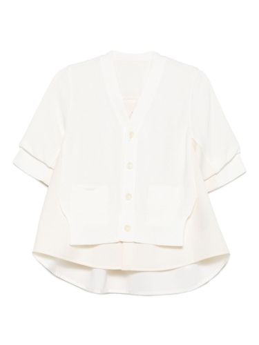 Sacai Cotton Blend Cardigan - Sacai - Modalova