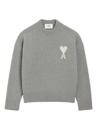 Ami Paris Ami De Coeur Wool Jumper - Ami Paris - Modalova