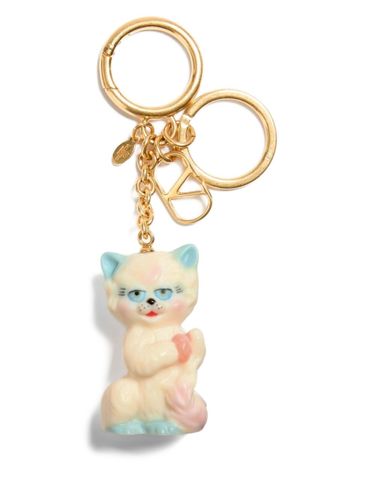 Le Chat De La Maison Key Ring - Valentino Garavani - Modalova