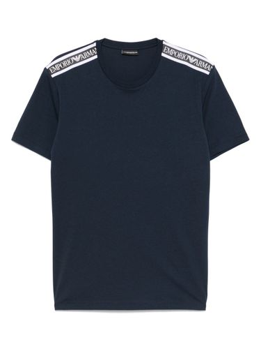 Emporio Armani Logo Cotton T-Shirt - Emporio Armani - Modalova