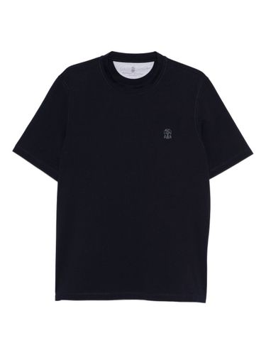 Logo Cotton T-Shirt - Brunello Cucinelli - Modalova