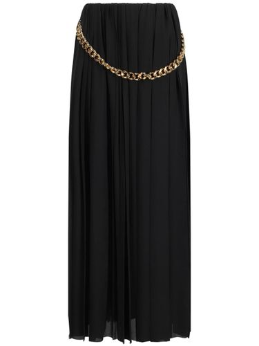 Chain Embellished Pleated Skirt - Balenciaga - Modalova