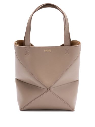 Loewe Puzzle Fold Mini Leather Tote - Loewe - Modalova