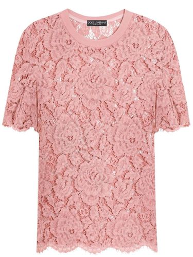 Dolce & Gabbana Lace Top - Dolce & Gabbana - Modalova