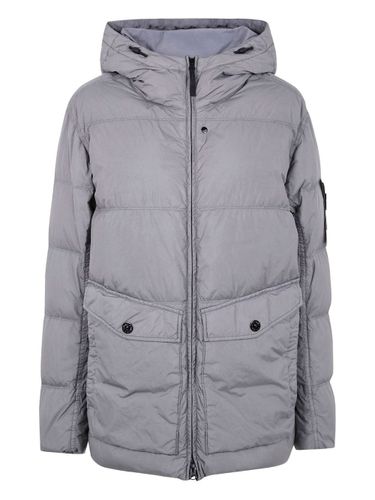 Nylon Hooded Down Jacket - Stone Island - Modalova