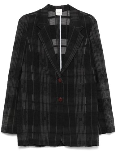 Alysi Single-Breasted Blazer Jacket - Alysi - Modalova