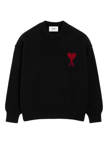 Ami Paris Ami De Coeur Wool Sweater - Ami Paris - Modalova