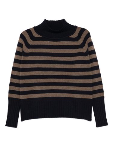 BEYOU Striped Cashmere Sweater - BEYOU - Modalova