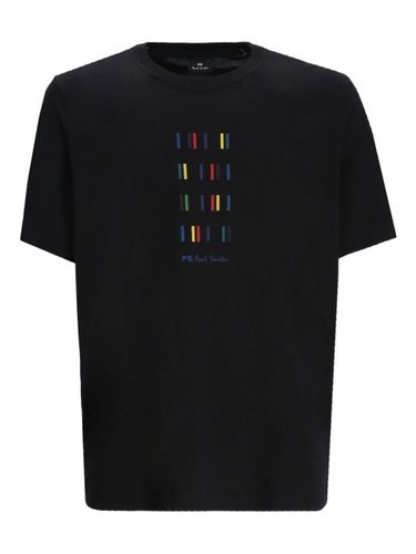 Ps Stripes Cotton T-Shirt - PS PAUL SMITH - Modalova