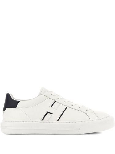 Hogan H691 Leather Sneakers - Hogan - Modalova