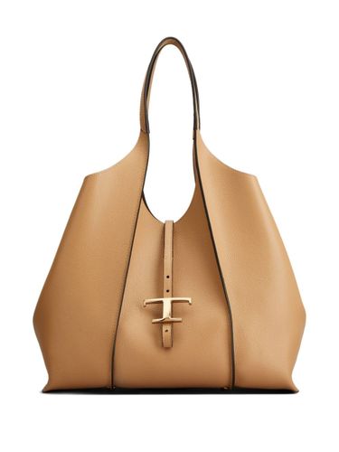 Tod's Medium Leather Shopping Bag - Tod's - Modalova