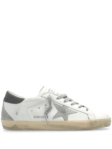 Super-Star Leather Sneakers - Golden Goose - Modalova