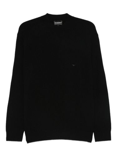 Emporio Armani Wool Crewneck Jumper - Emporio Armani - Modalova