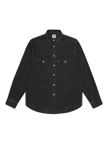 ICECREAM Running Dog Denim Shirt - ICECREAM - Modalova