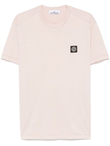 Stone Island Logo T-Shirt - Stone Island - Modalova