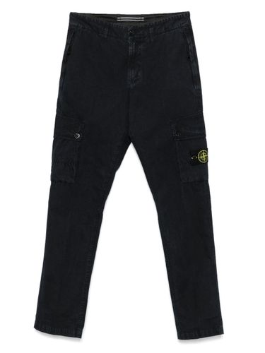 Stone Island Logo Trousers - Stone Island - Modalova