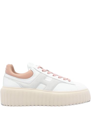 Hogan H-Stripes Leather Sneakers - Hogan - Modalova