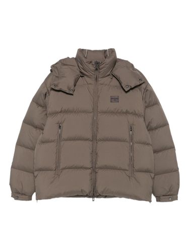 Nylon Short Down Jacket - Emporio Armani - Modalova