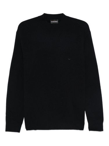 Emporio Armani Wool Crewneck Jumper - Emporio Armani - Modalova