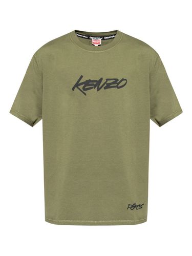 Kenzo Logo T-Shirt - Kenzo - Modalova