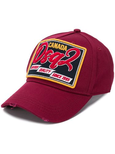 Dsquared2 Hat With Patch - Dsquared2 - Modalova
