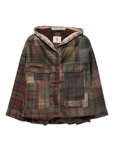 BYE Patchwork Design Caban Jacket - BYE - Modalova