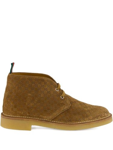 Gucci Gg Suede Ankle Boot - Gucci - Modalova