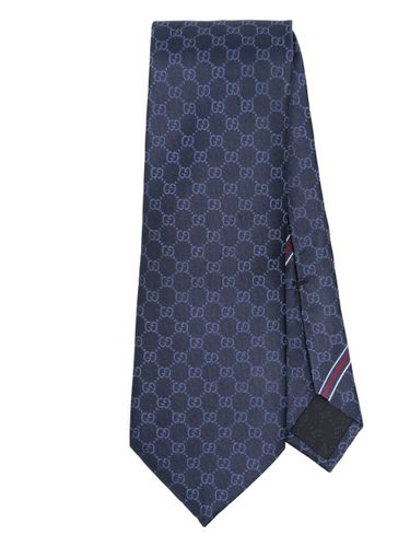 Gucci Gg Silk Tie - Gucci - Modalova