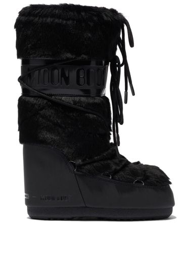 Moon Boot Icon Faux Fur Boots - Moon Boot - Modalova