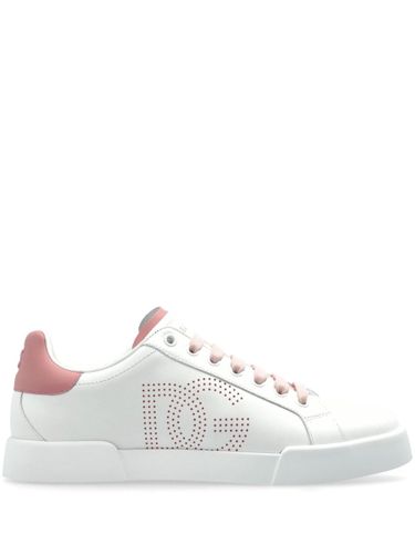 Portofino Leather Sneakers - Dolce & Gabbana - Modalova