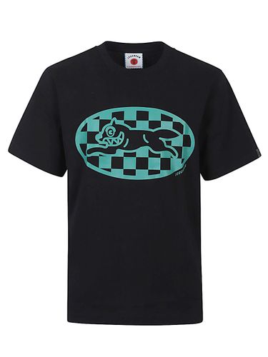 Checker Running Dog T-Shirt - ICECREAM - Modalova