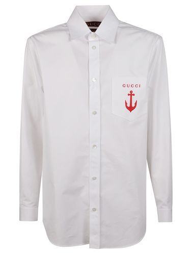 Gucci Logo Shirt - Gucci - Modalova