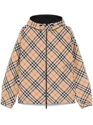 Check Print Jacjet With Hat - Burberry - Modalova
