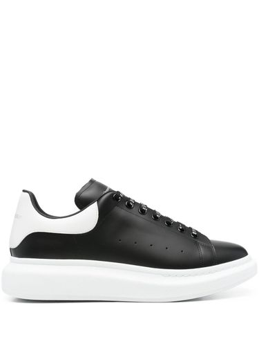 Leather Sneaker With Logo - Alexander McQueen - Modalova